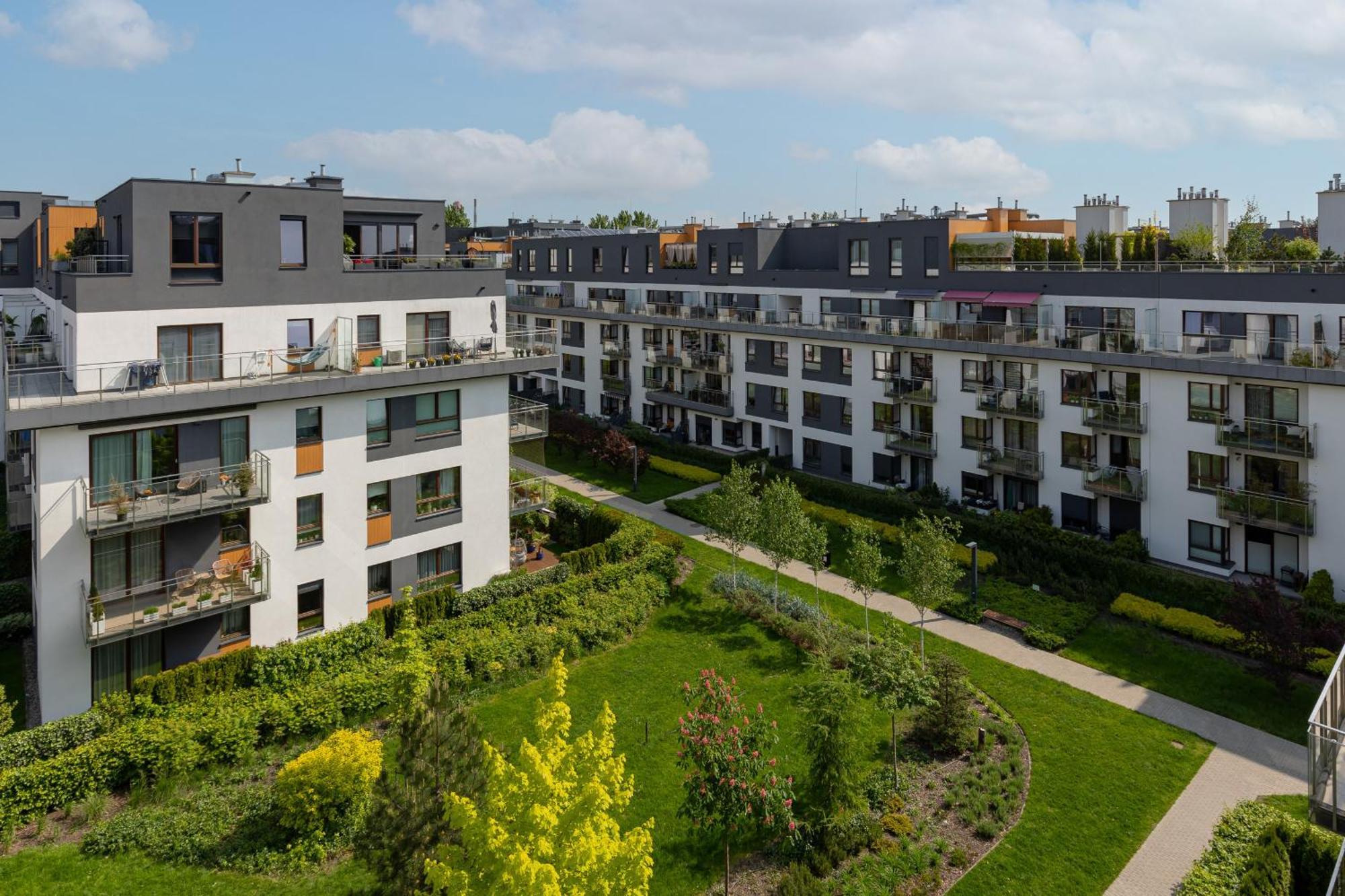 Royal Garden Apartment In Wilanow By Renters Prestige Warschau Exterior foto